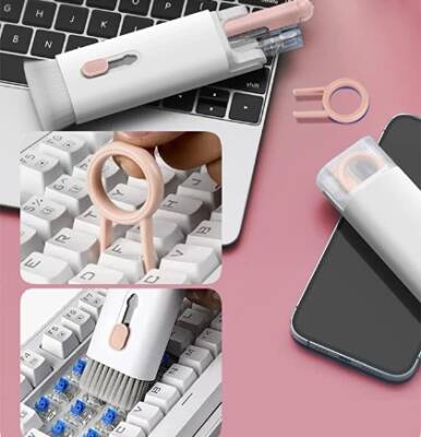 ÇOK FONKSIYONLU 7 IN 1 AIRPODS KLAVYE EKRAN KULAKLIK TEMIZLEME KITI - 3