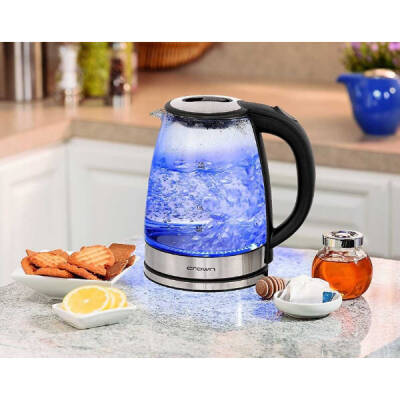 Crown CRW-7204 Cam Kettle Elektrikli Isıtıcı - 1