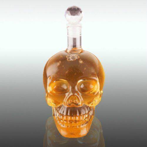 Crystal Head Kuru Kafa Cam Şişe - 5