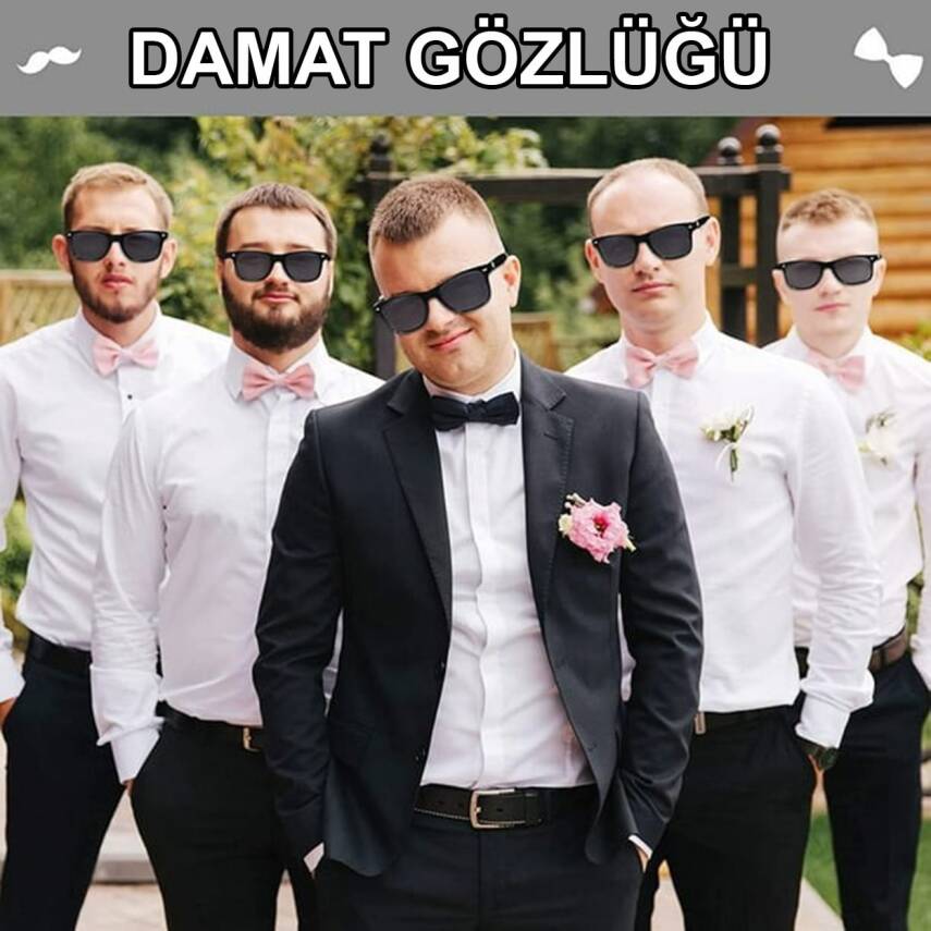 Damat Gözlüğü – Düğün ve Bekarlığa Veda Partisi Aksesuarı - 2