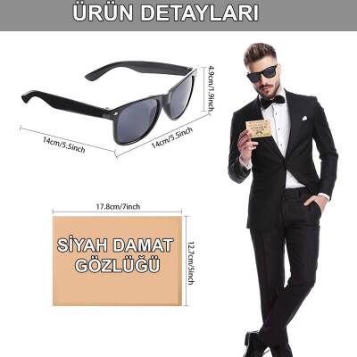 Damat Gözlüğü – Düğün ve Bekarlığa Veda Partisi Aksesuarı - 3