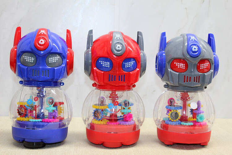 Dans Eden Işıklı Robot Kumbara - 1