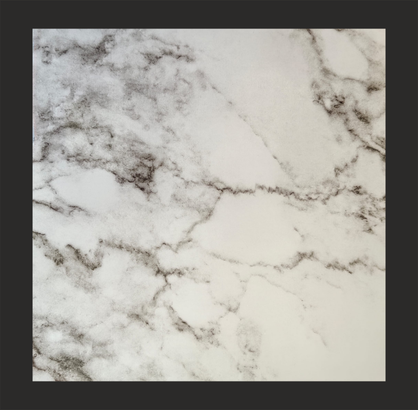 Decohandy 30x30 Cm Pvc Duvar Karosu 4'Lü Paket - Siyah Beyaz Mermer - 1