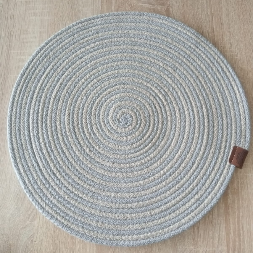 DecoHandy 39cm 2 Renk Jüt Örme Supla Amerikan Servis - 2