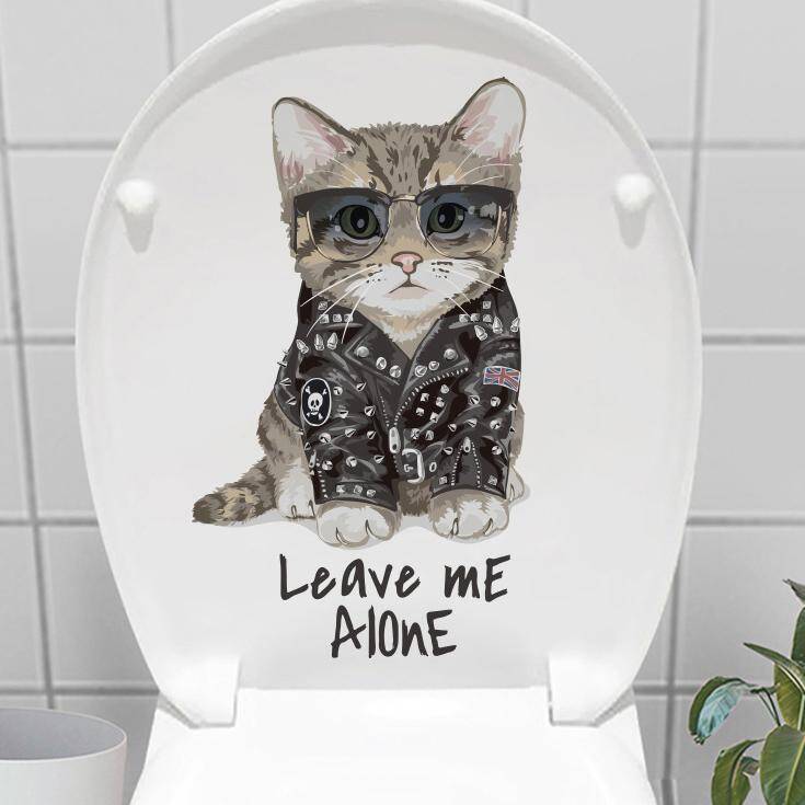 Decohandy Klozet Etiketi Leave Me Alone - 1