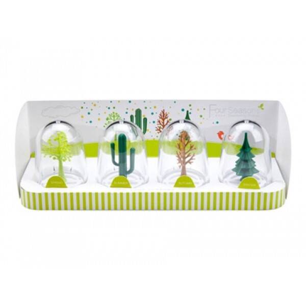 Dört Mevsim Baharatlık - Four Seasons Spice Shakers - 3