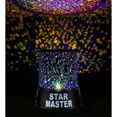 Duvara Işık Yıldız Yansıtan Star Master Gece Lambası - 5