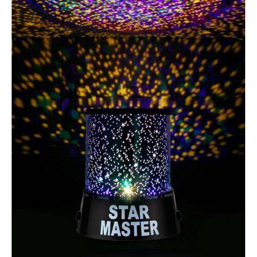 Duvara Işık Yıldız Yansıtan Star Master Gece Lambası - 5