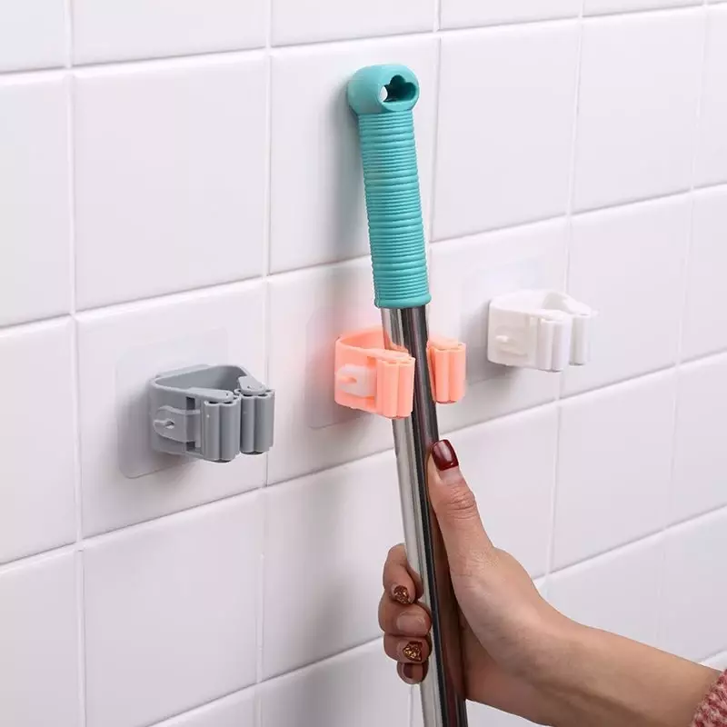 Duvara Monte Mop Paspas Tutucu 4 Adet - 5