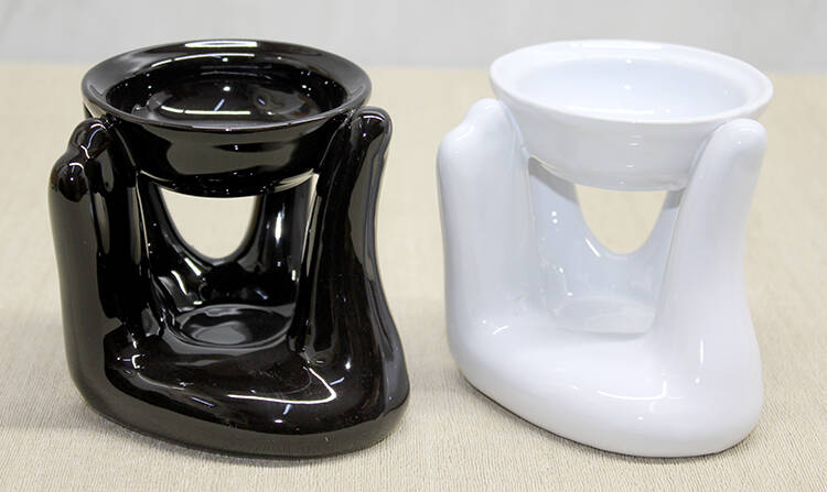 El Tasarımlı Seramik Buhurdanlık Model 1 - 1