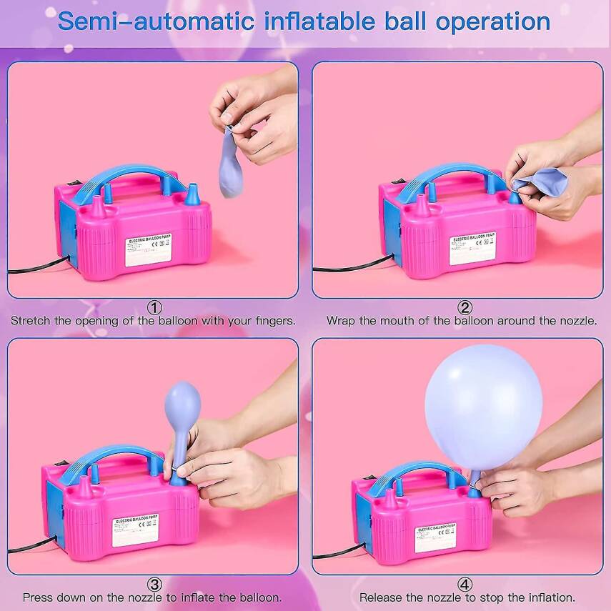 Elektrikli Balon Şişirme Makinesi - 3