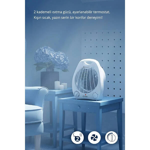 Elektrikli Isıtıcı Fan - 4