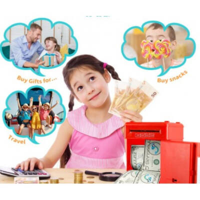 Elektronik Şifreli Kasa Otomatik ATM Kumbara - 3