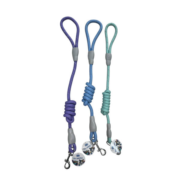 Evcil Hayvan Fitil Gezdirme Tasması 10 mm x 120 cm - 2