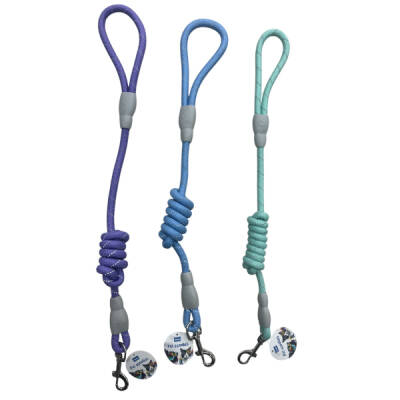 Evcil Hayvan Fitil Gezdirme Tasması 12 mm x 120 cm - 3