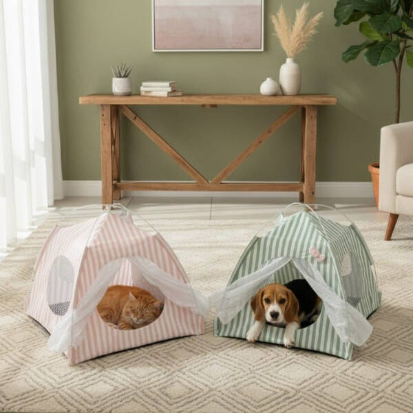 Evcil Hayvan Katlanabilir Oyun Çadırı - 1