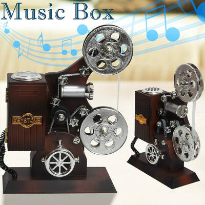 Film Makinesi Tasarımlı Müzik Kutusu - 1