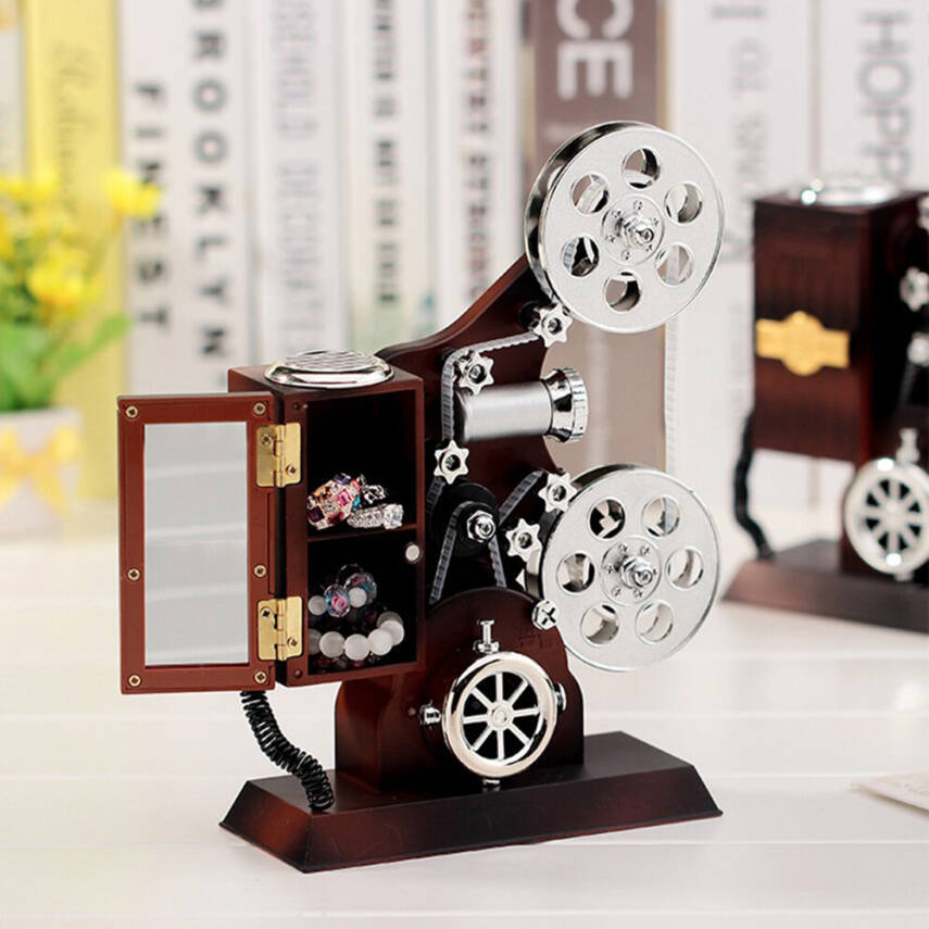 Film Makinesi Tasarımlı Müzik Kutusu - 3
