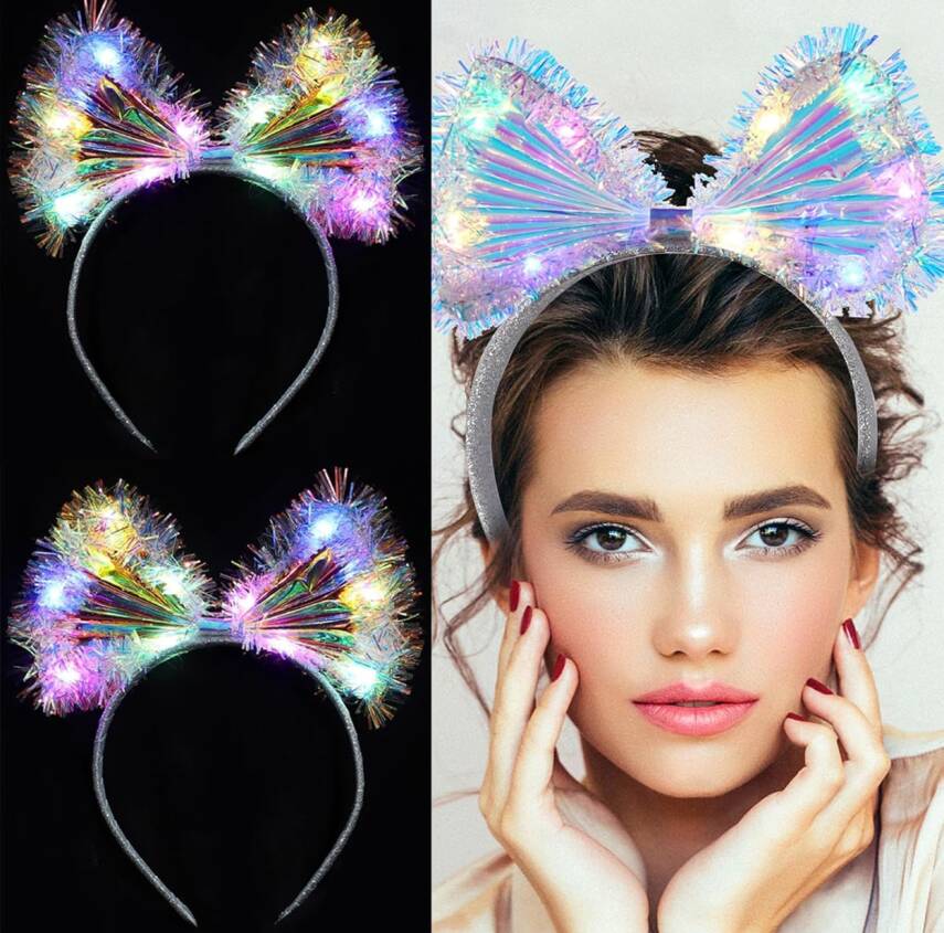 Fiyonk Gece Tacı Fiber Işıklı Ledli - 1