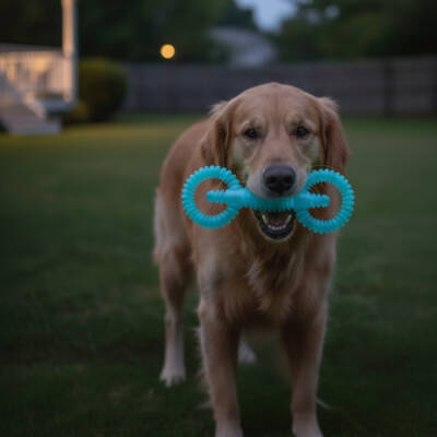 Fosforlu Köpek Diş Kaşıma Ve Çiğneme Oyuncağı (1)