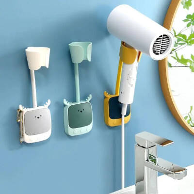 Geyik Figürlü Fön Makinesi Askı Aparatı - 1
