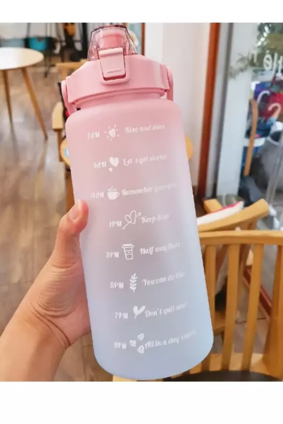 Günlük Motivasyon Su Matarası 2 Litre - 1