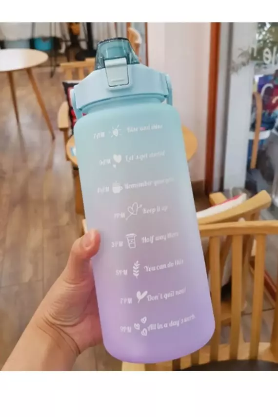 Günlük Motivasyon Su Matarası 2 Litre - 2