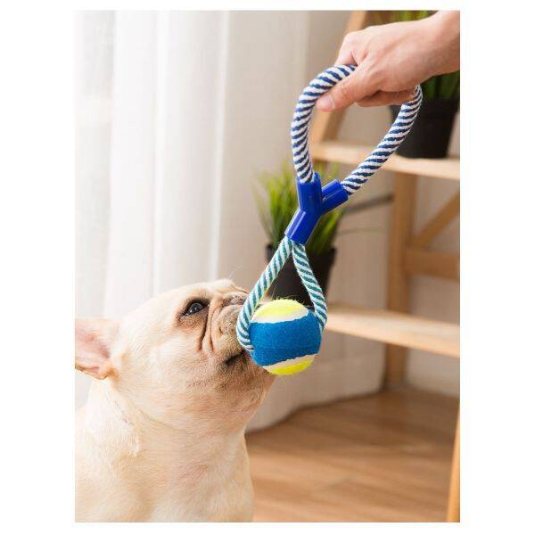 Halatlı Köpek Çiğneme Topu - 1