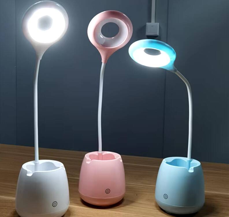 Halka LED USB Şarjlı Masa Lambası - 1