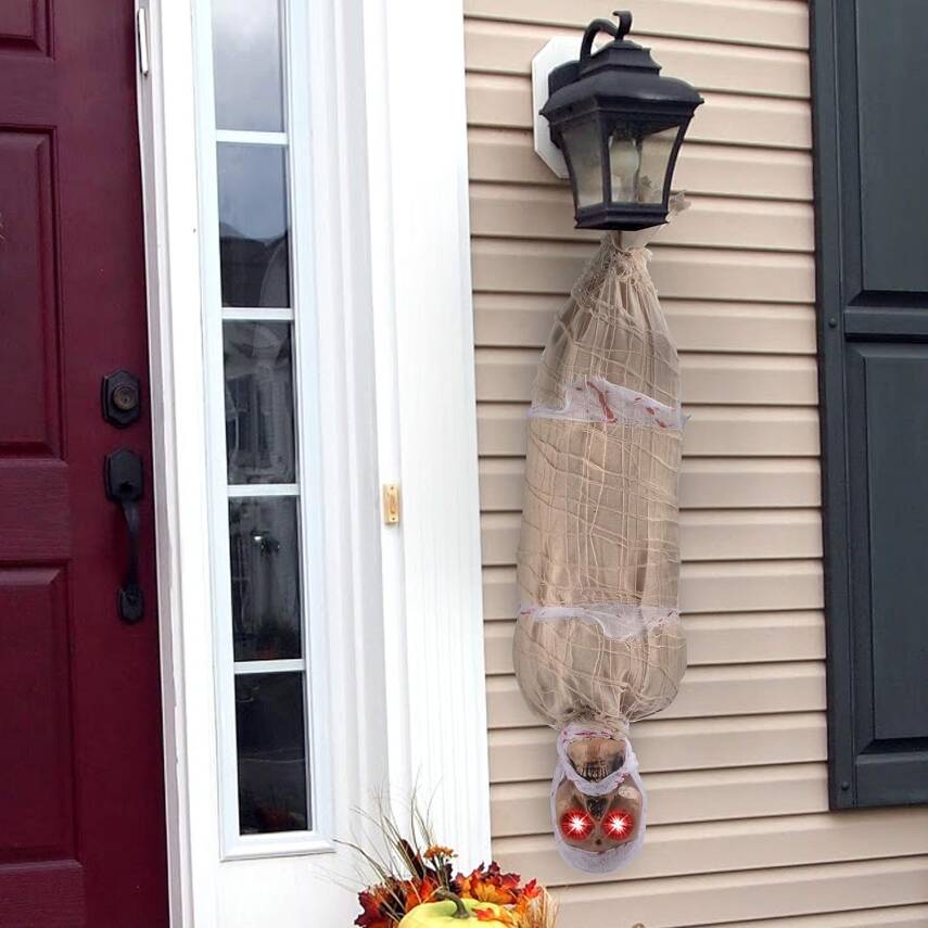Halloween Sensörlü Işıklı Hareketli Mumya - 2