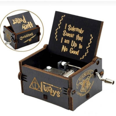Harry Potter Ahşap Çevirmeli Müzik Kutusu - 2