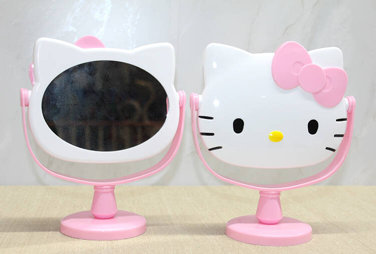 Hello Kitty Masaüstü Ayna Pembe Renk - 1