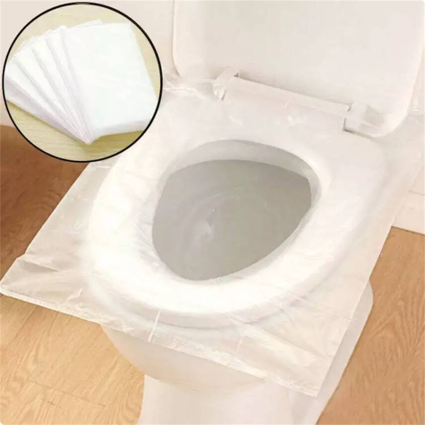 Hijyenik Tek Kullanımlık Klozet Kapağı Poşeti 50 Adet - 3