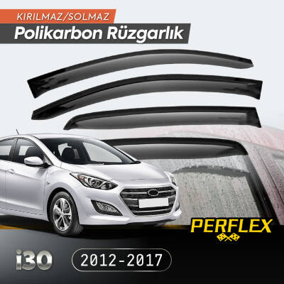 Hyundai i30 2012-2017 Cam Rüzgarlığı V2 Mugen - 1