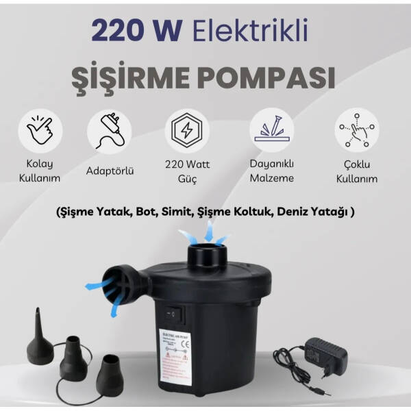 İki Yönlü Elektrikli Hava Pompası - 1