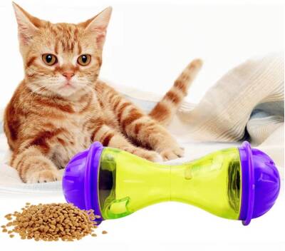 İnteraktif Kedi Ödül Mamalı Oyuncak - 1