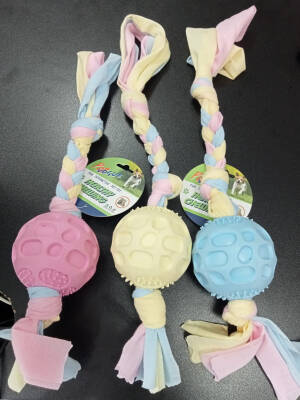 İpli Köpek Oyun Topu