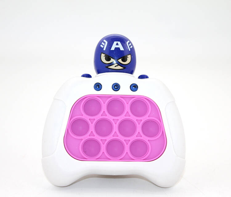 Işıklı Müzikli Pop-It Captain America Tasarımlı - 1