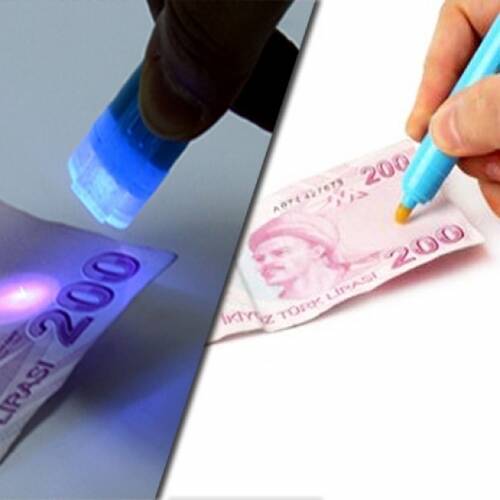 Işıklı Sahte Para Kontrol Kalemi - 1