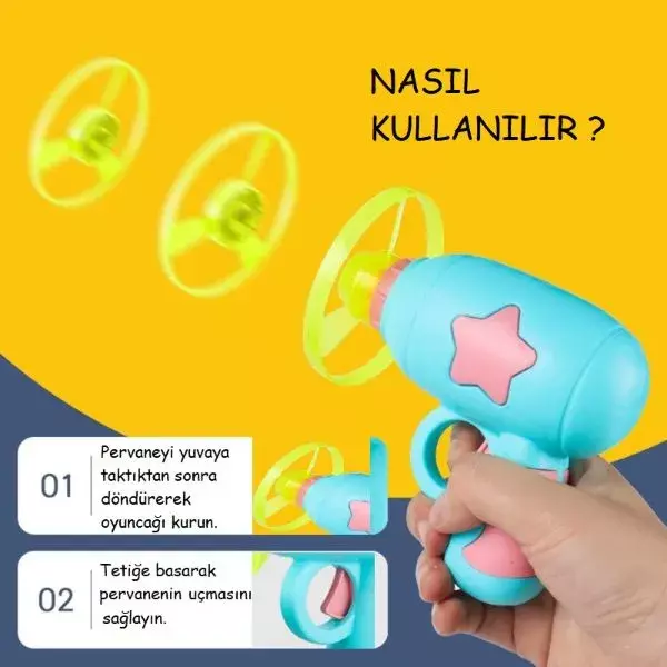 Işıklı Uçan Pervane Oyuncak - 2