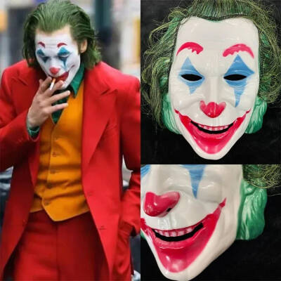 Joaquin Phoenix Joker Maskesi Yeşil Saçlı - 1