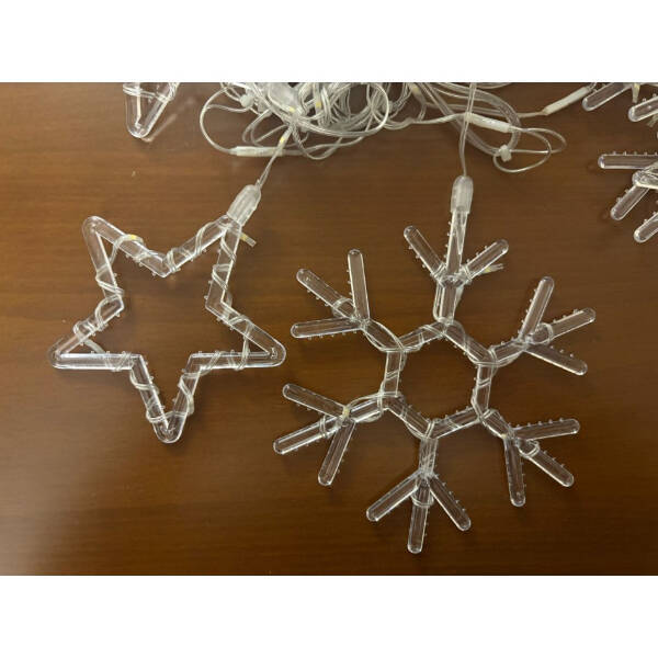 Kar Tanesi Perde LED - 2