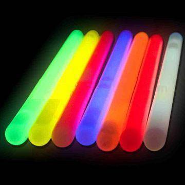 Karanlıkta Parlayan Fosforlu Glow Stick Kalın Çubuk 30 cm 1 Adet - 2