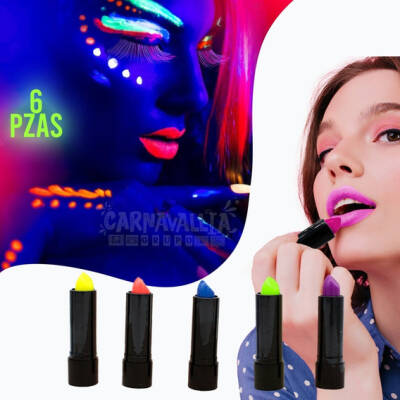 Karanlıkta Parlayan Neon Ruj Seti - 3
