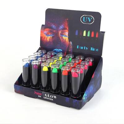 Karanlıkta Parlayan Neon Ruj Seti - 5