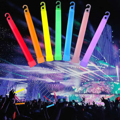 Karanlıkta Yanan Asılabilir ip Aparatlı Glow Stick Lamba Seti 15cm - 1