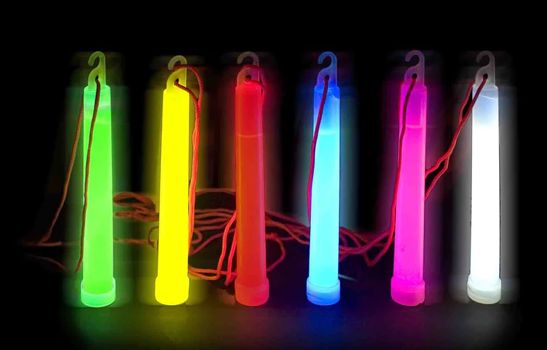 Karanlıkta Yanan Asılabilir ip Aparatlı Glow Stick Lamba Seti 15cm - 2