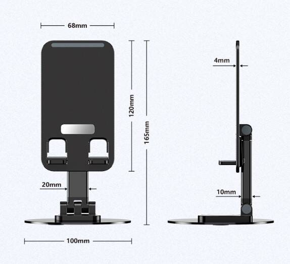 Katlanabilir Telefon Tablet Tutucu Stand - 3