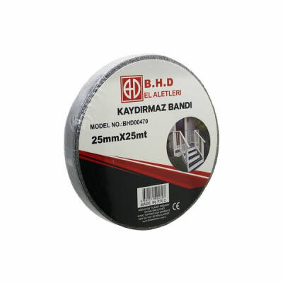 Kaydırmaz Siyah Bant 25 mm X 25 mt - 1