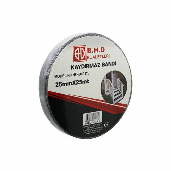 Kaydırmaz Siyah Bant 25 mm X 25 mt - 1